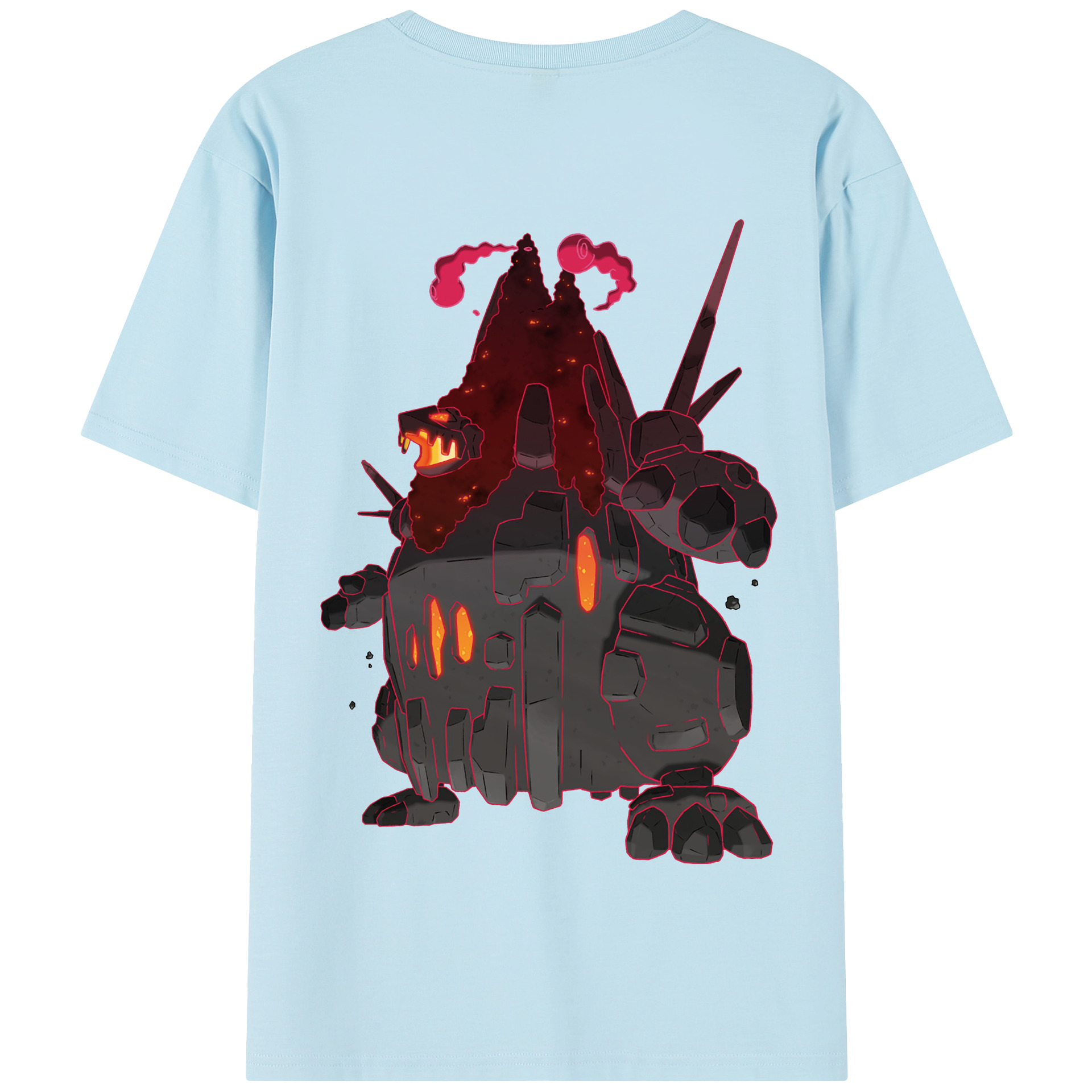 （画像用） ポケットモンスター Pokémon 綿100％半袖Tシャツ（背面プリント）